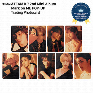 &TEAM KR 2nd Mini Album Mark on Me POP-UP MDトレーディングカード
