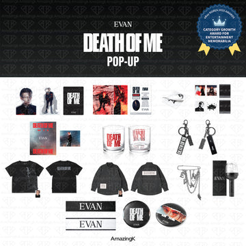 ［予約商品］EVAN 1st Mini Album DEATH OF ME POP-UP 公式グッズ