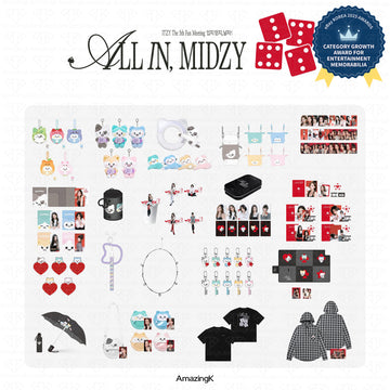 ［予約商品] ITZY The 5th Fan Meeting ALL IN, MIDZY 公式グッズ