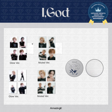 [予約商品]XLOV 2nd Mini Album I God TUNE Content Showroom 公式グッズ