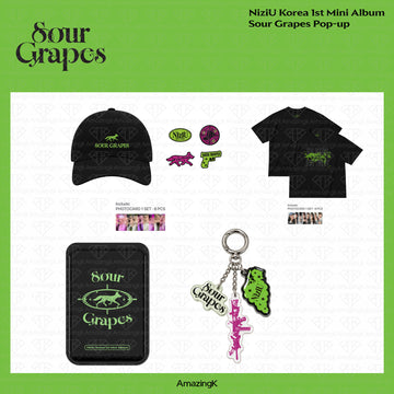 NiziU Korea 1st Mini Album Sour Grapes POP-UP STORE 公式グッズ