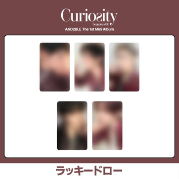 ［予約商品］AND2BLE 1st Mini Album Sequence 01: Curiosity ラッキードロートレカ (OliveYoung)
