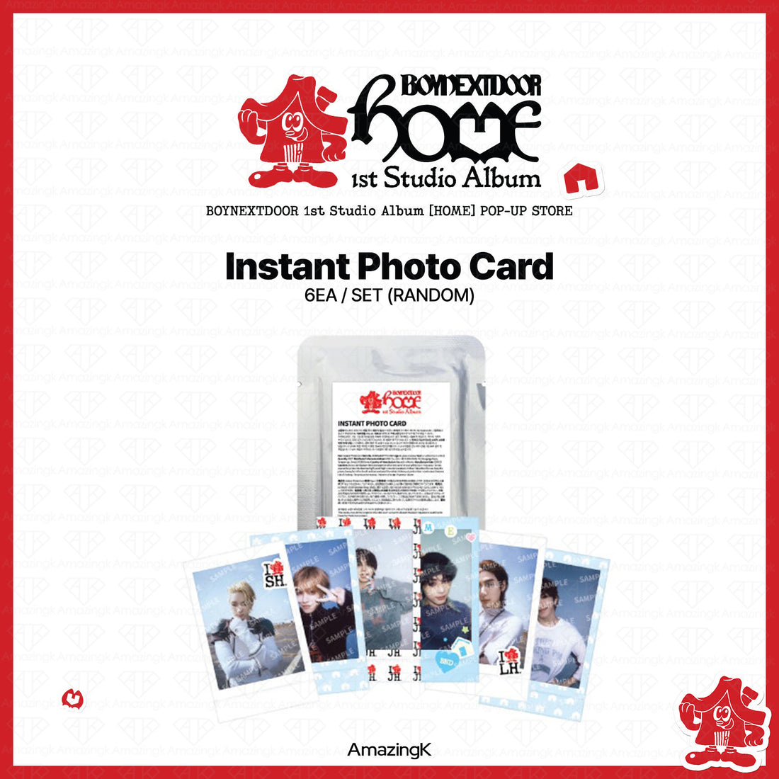 [予約商品] BOYNEXTDOOR 1st Studio Album HOME POP-UP STORE 公式グッズ