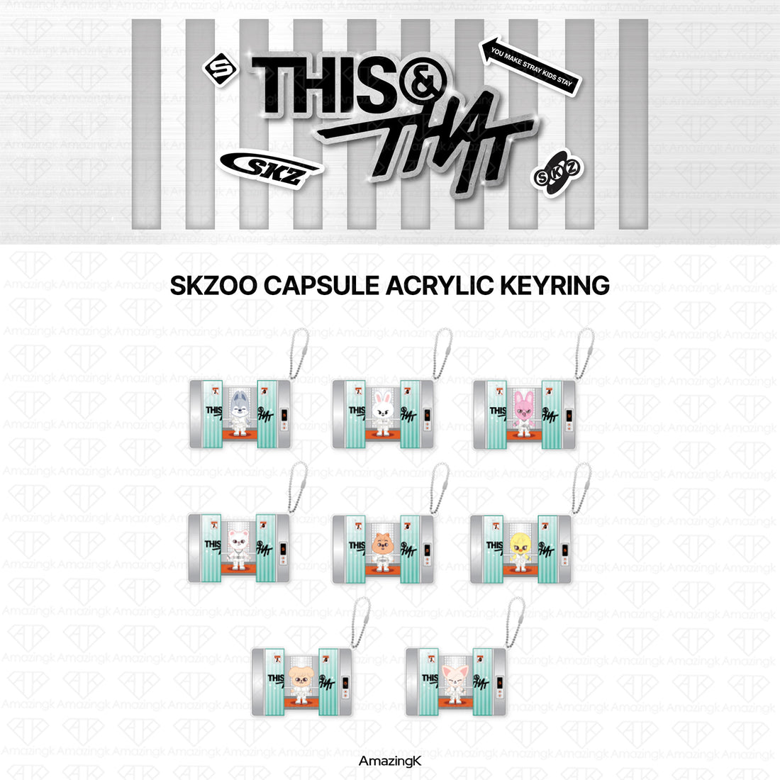 ［予約商品] Stray Kids THIS & THAT POP-UP STORE WEEK1 オンライン販売公式グッズ