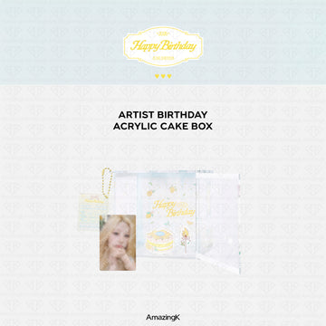 [予約商品] Hearts2Hearts ステラ Artist Birthday Acrylic Cake Box Crochet Mini Cake Keyring 公式グッズ