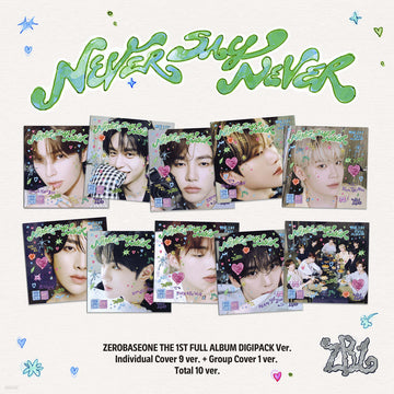 ZEROBASEONE ZB1 1st Full Album NEVER SAY NEVER (Digipack ver.)