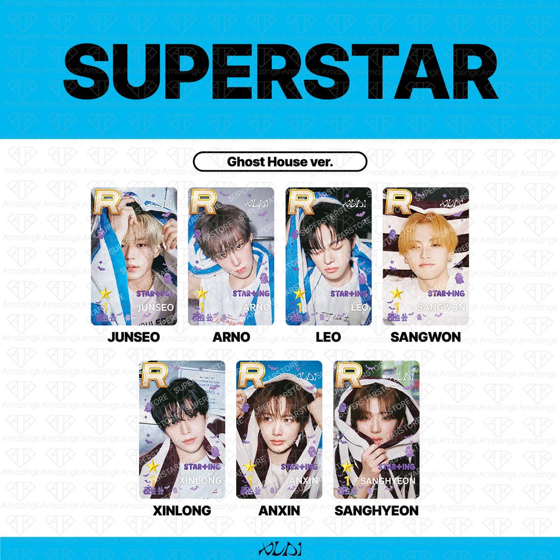 ［予約商品］ALD1 Alpha Drive One スーパースターシリーズトレカ SUPERSTAR WAKEONE Series : Ghost House Photocard