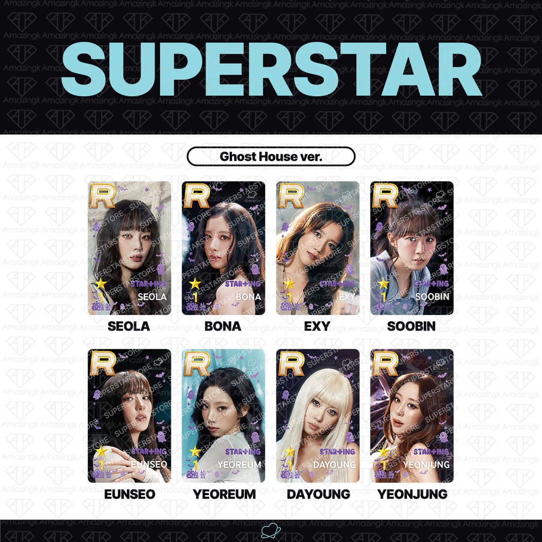 ［予約商品］WJSN スーパースターシリーズトレカ SUPERSTAR STARSHIP Series STAR+ING : Ghost House