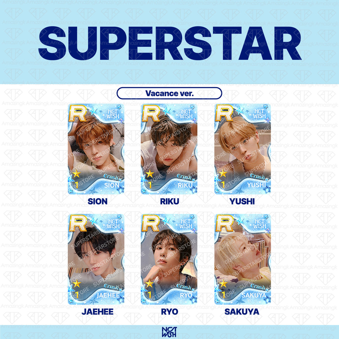 ［予約商品］NCT WISH スーパースターシリーズトレカ SUPERSTAR SM Series STAR+ING : Ghost House
