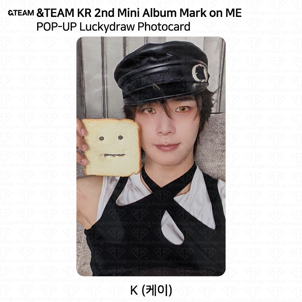 &TEAM KR 2nd Mini Album Mark on Me POP-UP限定ラキドロトレカ
