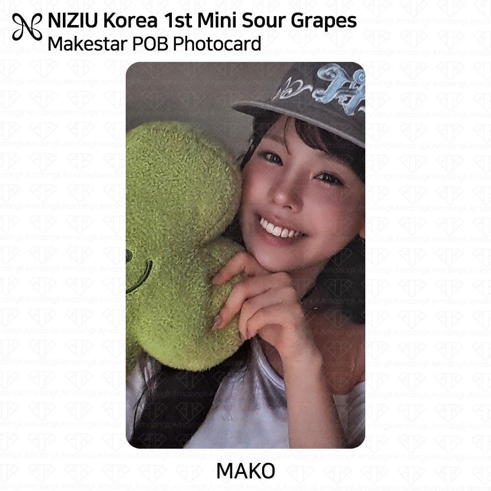 NiziU Korea 1st Mini Album Sour Grapes 韓国店舗特典トレカ(MakeStar)