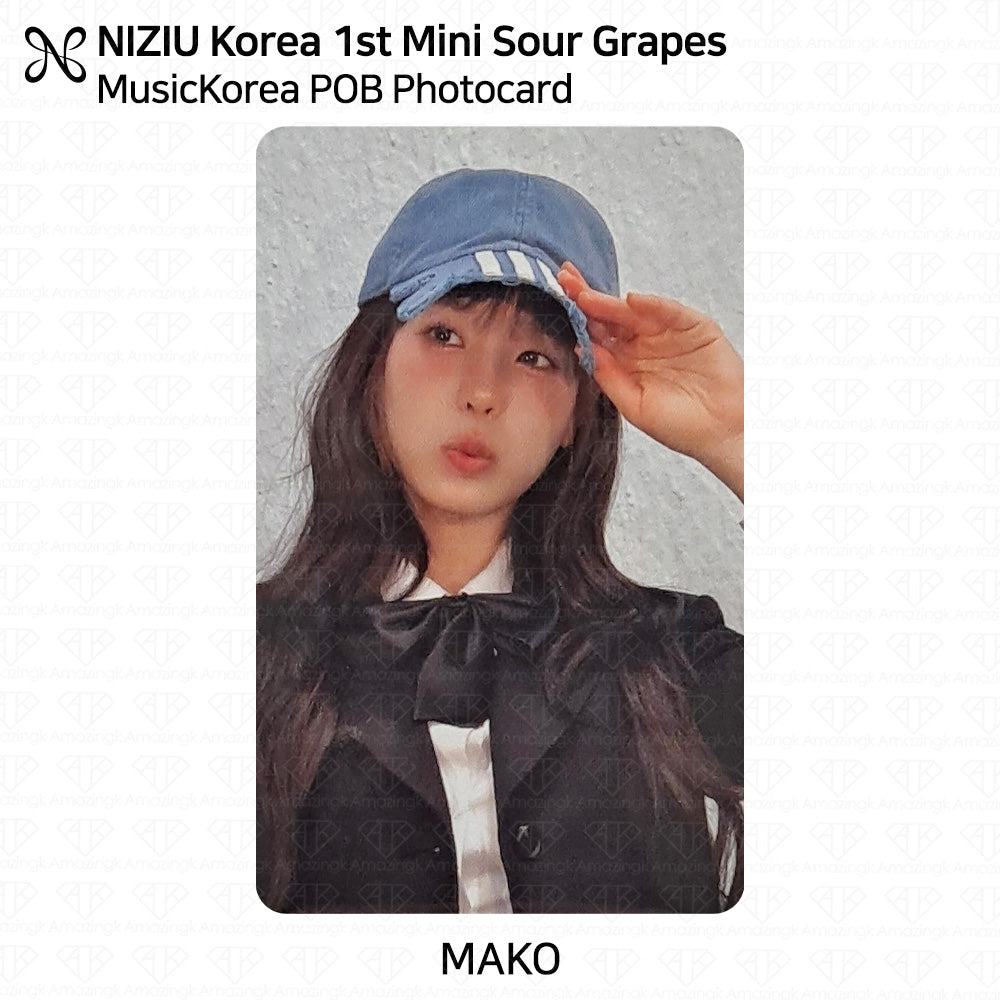 NiziU Korea 1st Mini Album Sour Grapes 韓国店舗特典トレカ(MusicKorea)