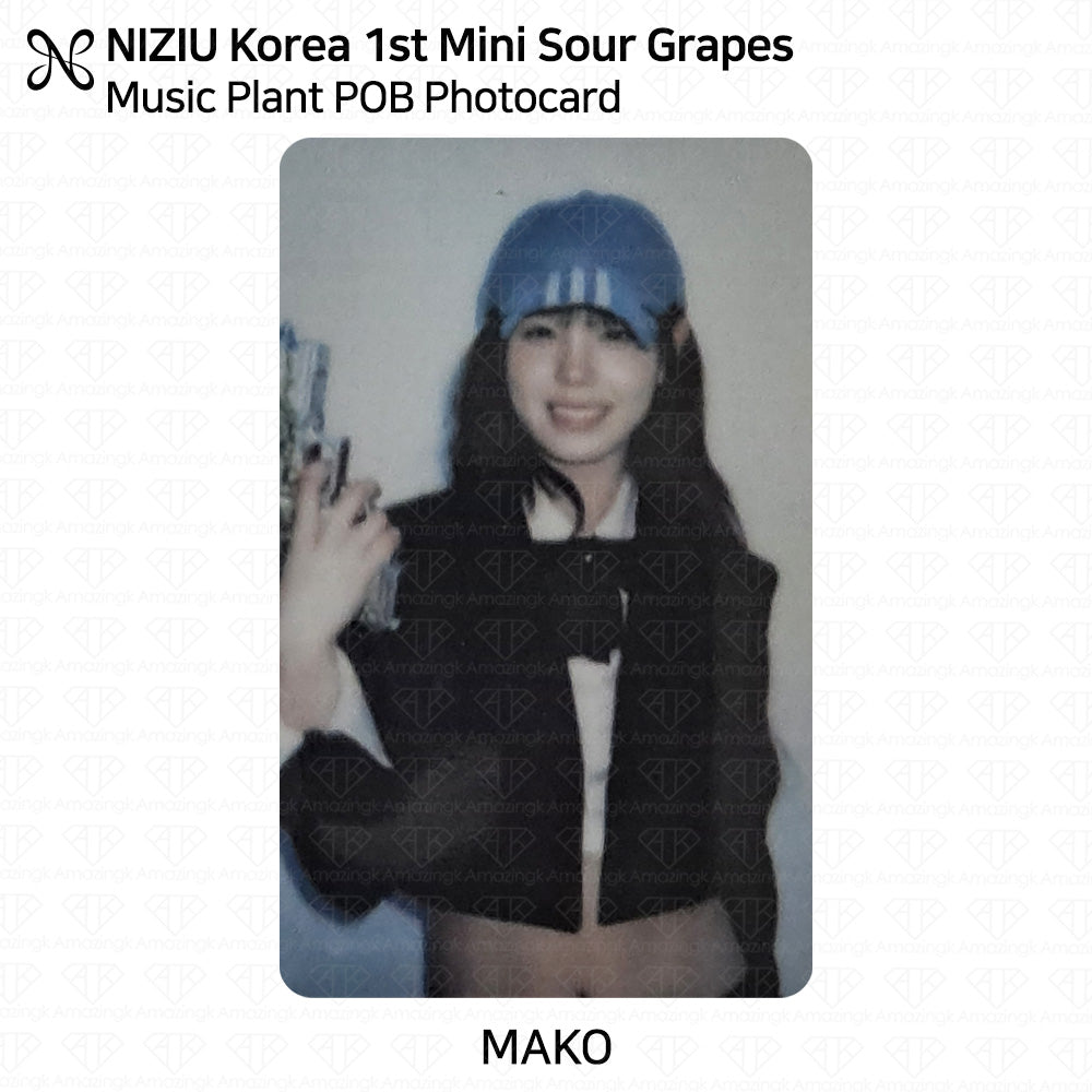 NiziU Korea 1st Mini Album Sour Grapes 韓国店舗特典トレカ(MusicPlant)