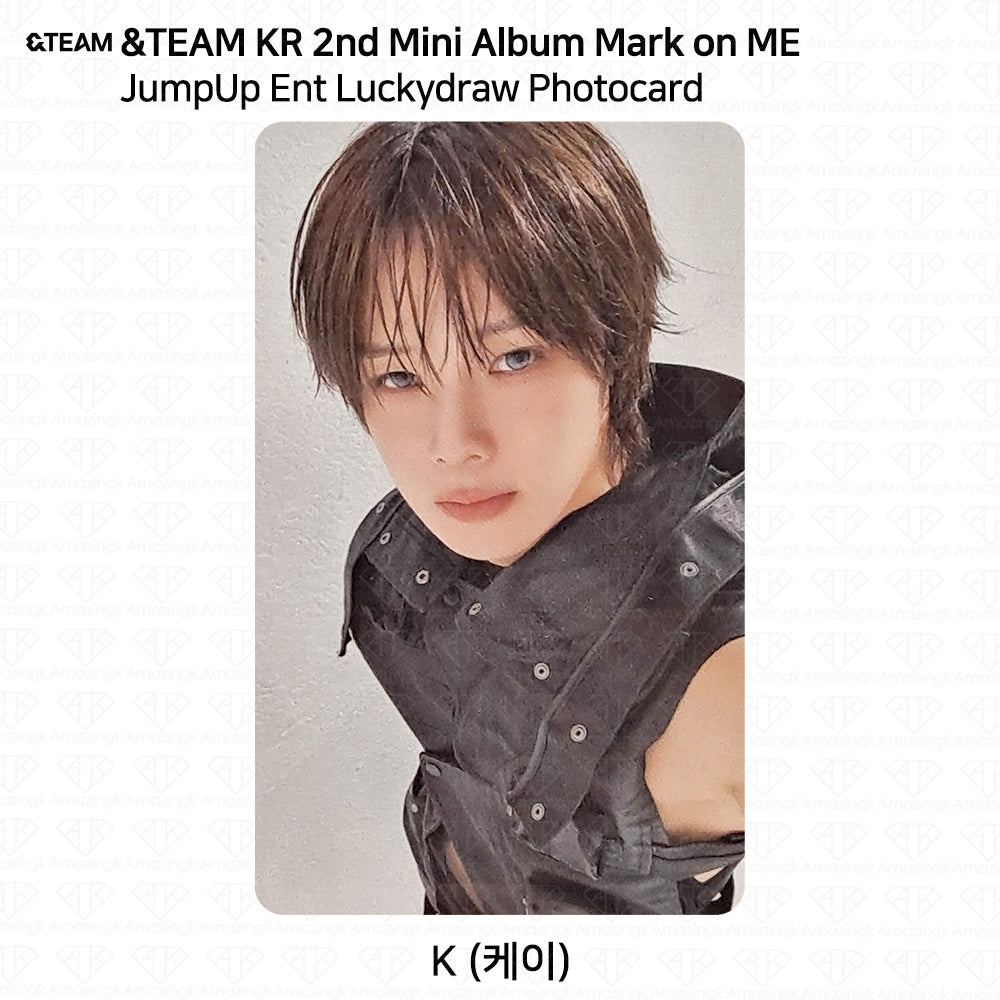 &TEAM KR 2nd Mini Album Mark on Me JumpUpEnt 1次ラッキードロートレカ