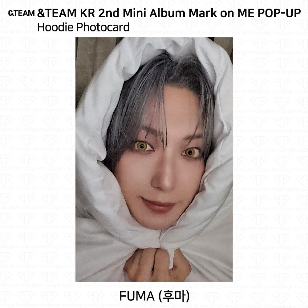&TEAM KR 2nd Mini Album Mark on Me Official POP-UP MDトレカ (Zip