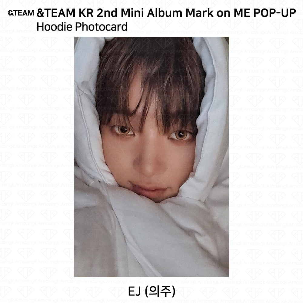 &TEAM KR 2nd Mini Album Mark on Me Official POP-UP MDトレカ (Zip