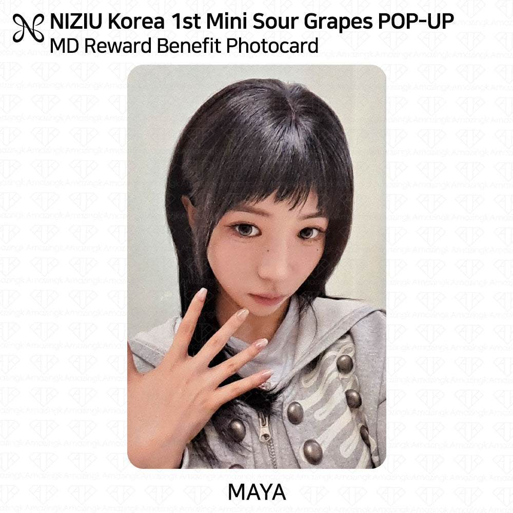NiziU Korea 1st Mini Album Sour Grapes POP-UP STORE Official MD5万