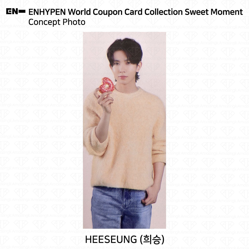 ENHYPEN ワールドクーポンカードコレクション Sweet Moment コンセプトフォト