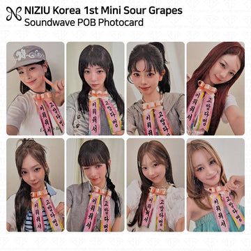 NiziU Korea 1st Mini Album Sour Grapes 韓国店舗特典トレカ(Soundwave)