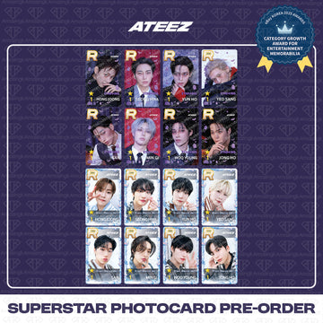［予約商品］ATEEZ スーパースターシリーズトレカ STAR+ING : Ghost House