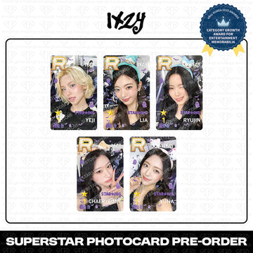［予約商品］ITZY スーパースターシリーズトレカ SUPERSTAR JYP Series STAR+ING : Ghost Hous