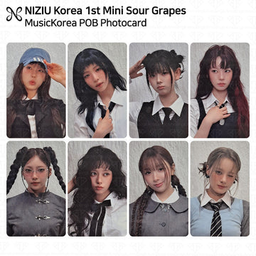 NiziU Korea 1st Mini Album Sour Grapes 韓国店舗特典トレカ(MusicKorea)