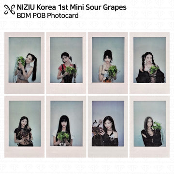 NiziU Korea 1st Mini Album Sour Grapes 韓国店舗特典トレカ(BDM)