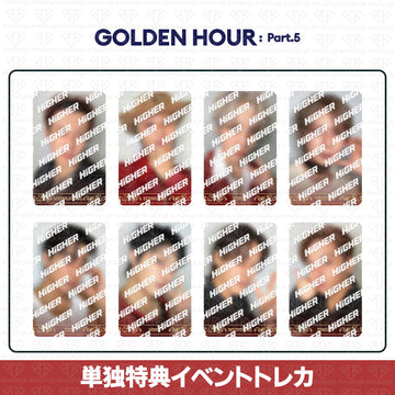［予約商品］14th Mini Album Golden Hour Part.5 Inkigayo#1316 BAD タイムピース