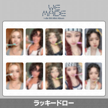 ［予約商品］I-DLE IDLE 9th Mini Album We Made ラッキードロートレカ (NYMusic)