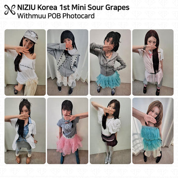 NiziU Korea 1st Mini Album Sour Grapes 韓国店舗特典トレカ(Withmuu)