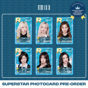 ［予約商品］NMIXX スーパースターシリーズトレカ SUPERSTAR JYP Series STAR+ING : Ghost Hous