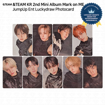 &TEAM KR 2nd Mini Album Mark on Me JumpUpEnt 1次ラッキードロートレカ