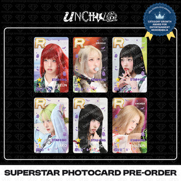 ［予約商品］UNCHILD スーパースターシリーズトレカ SUPERSTAR HighUp Series STAR+ING : Ghost House Photocard