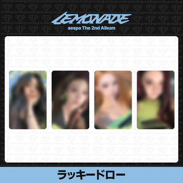 ［予約商品］Aespa 2nd Album Lemonade ラッキードロートレカ (StarRiver2次)