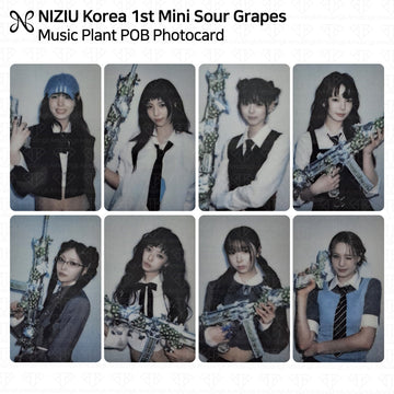 NiziU Korea 1st Mini Album Sour Grapes 韓国店舗特典トレカ(MusicPlant)