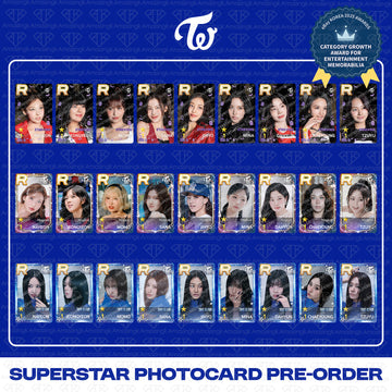 ［予約商品］TWICE スーパースターシリーズトレカ SUPERSTAR JYP Series STAR+ING : Ghost Hous