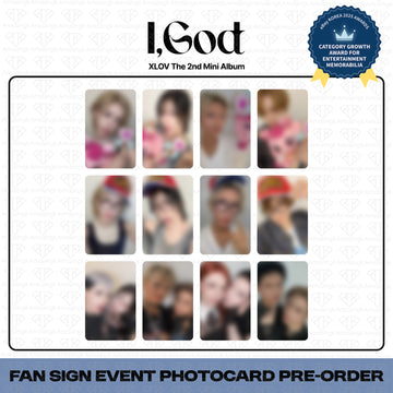 ［予約商品］XLOV 2nd Mini Album I God ヨントンサイン会応募者限定特典トレカ (AppleMusic)
