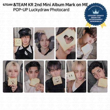 &TEAM KR 2nd Mini Album Mark on Me POP-UP限定ラキドロトレカ