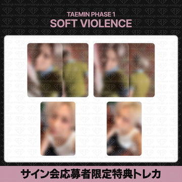［予約商品］テミン The 6th Mini Album PHASE I : Soft Violence サイン会応募者限定特典トレカ (MusicPlant)