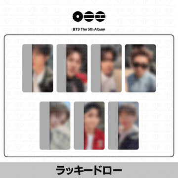[予約商品] BTS 5th Album ARIRANG EUROPE Special特典イベントトレカ (Weverse)