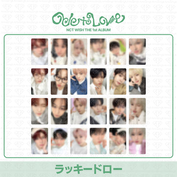 [予約商品] NCT WISH 1st Album Ode to Love 2次ラッキードロートレカ ( AppleMusic, Berriz, JumpUpEnt, Withmuu)