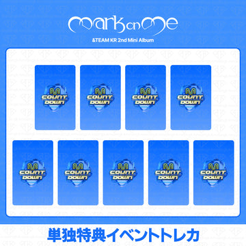 [予約商品] &TEAM KR 2nd Mini Album Mark on Me MCDStation単独イベント特典トレカ