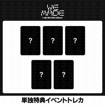 ［予約商品］I-DLE IDLE 9th Mini Album We Made 単独特典イベントトレカ(Musinsa)