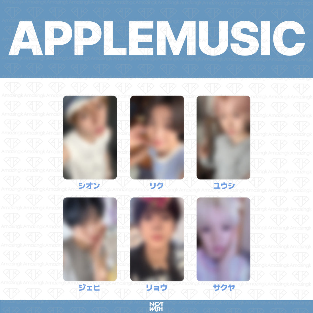 ［予約商品］NCT WISH 1st Album Ode to Love 予約購入特典トレカ ( Apple Music, Berriz, Ktown4u, Withmuu)