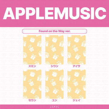 ［予約商品］STAYC The 6th Single Album 2:LOVE サイン会応募者限定特典トレカ (AppleMusic4次)