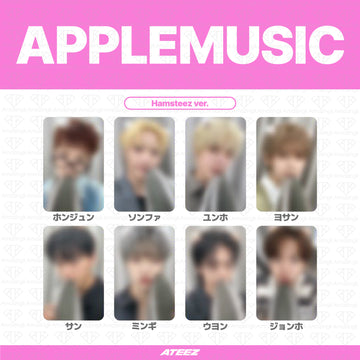 ［予約商品］ATEEZ Golden Hour Part.5 サイン会応募者限定特典トレカ (AppleMusic)