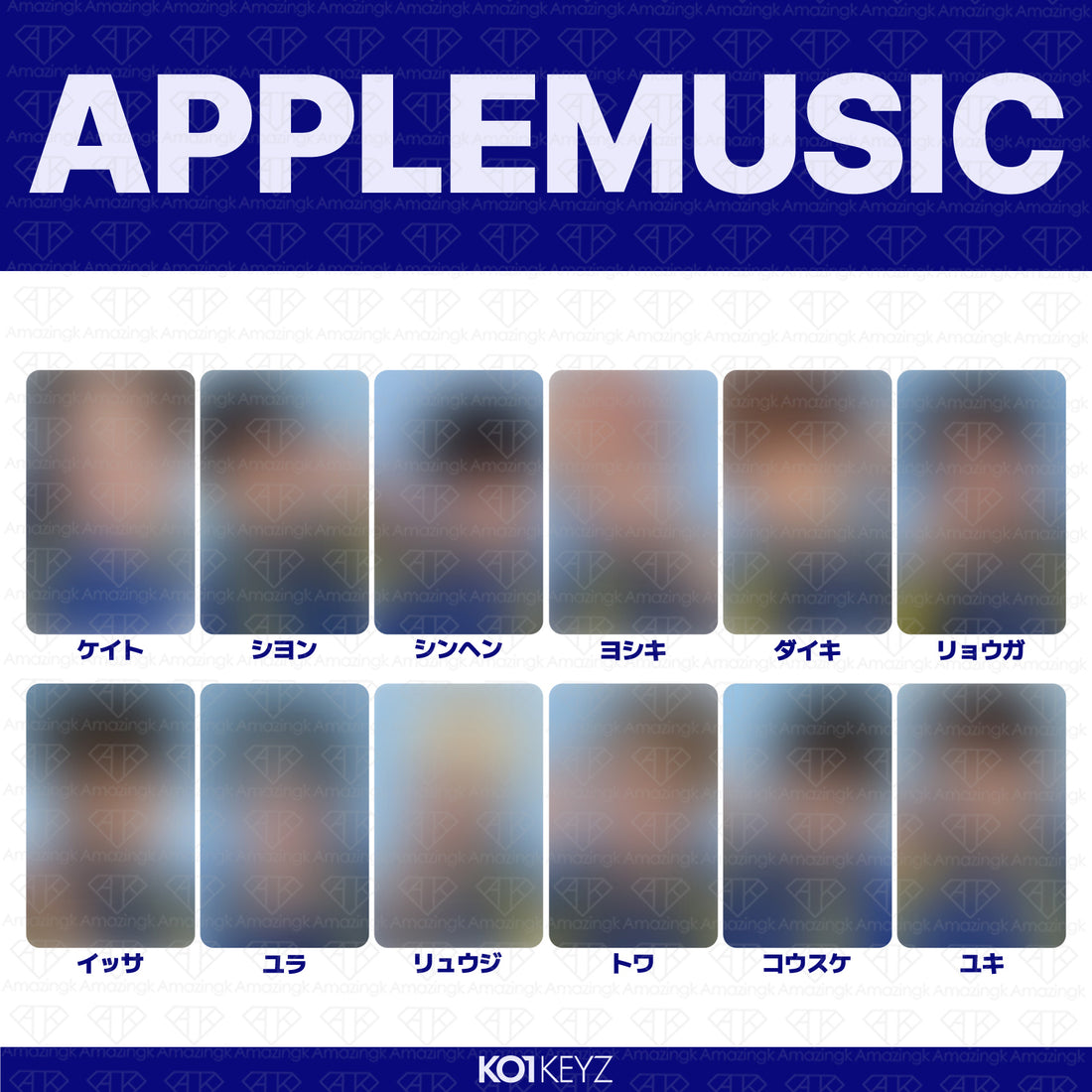 ［予約商品］KO1KEYZ Debut Single KO1KEYZ 予約購入店舗特典トレカ