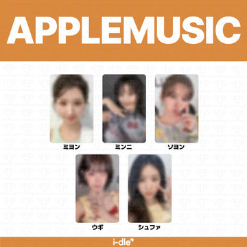［予約商品］I-DLE IDLE 9th Mini Album We Made 単独イベント特典トレカ (AppleMusic)