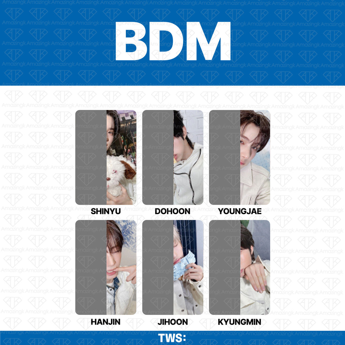 ［予約商品］TWS 5th Mini Album NO TRAGEDY サイン会応募者限定特典トレカ (BDM)