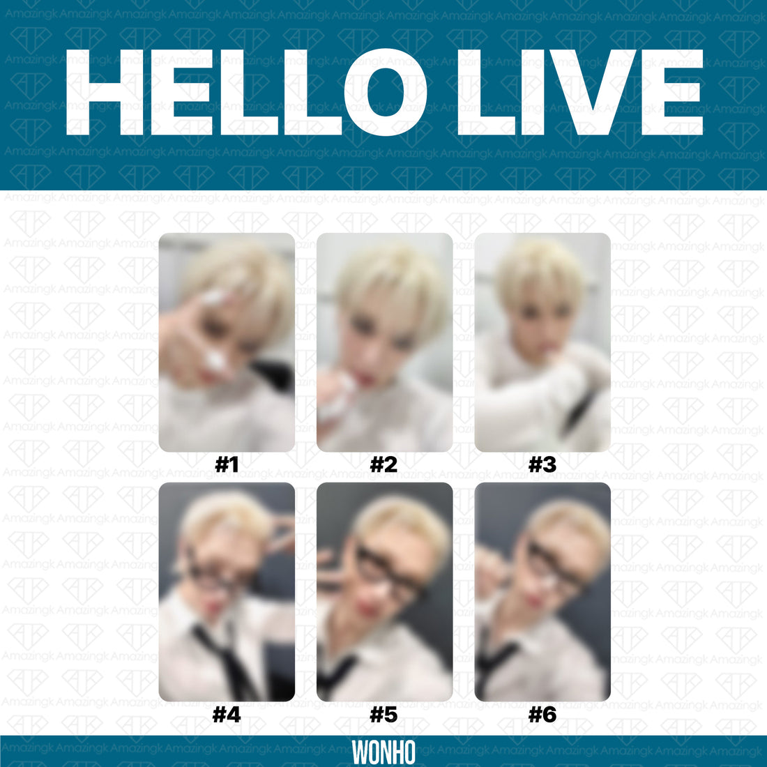 ［予約商品］ウォノ EP Album CORE サイン会応募者限定特典トレカ (HelloLive)